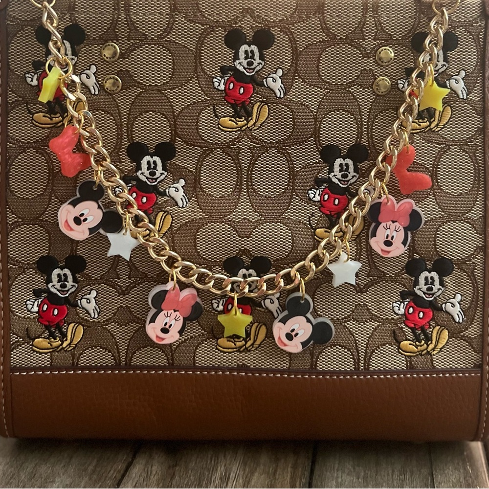 Disney Mickey and Minnie Mouse Bag Chain - Picture 9 of 9